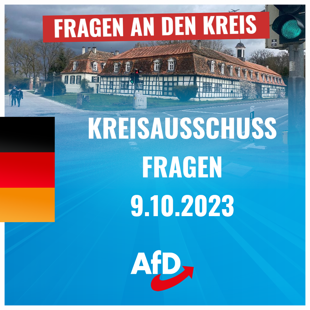 Fragen an den Kreisausschuss – 9.10.2023